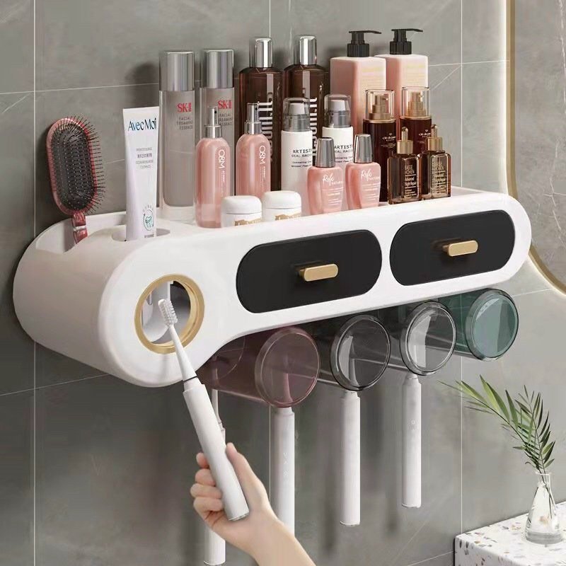 Mẫu kệ nhả kem được thiết kế cốc nằm ngang